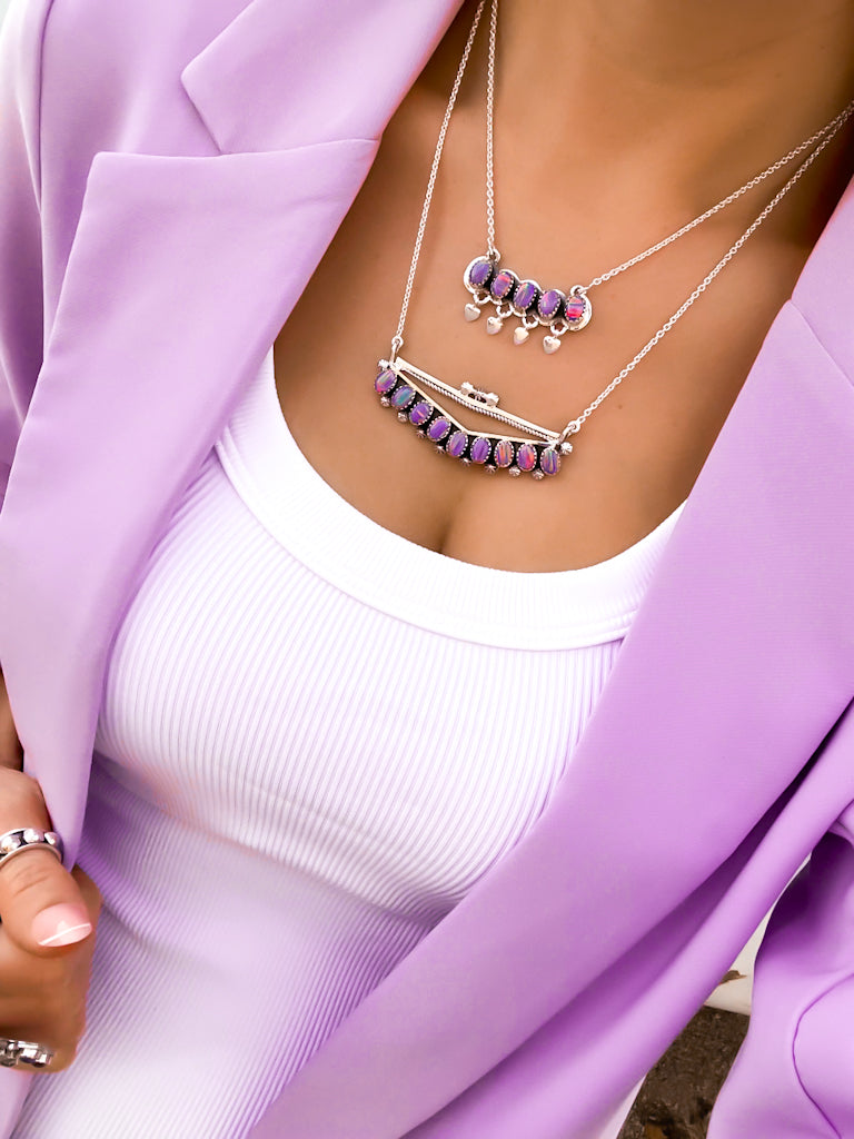 Desert Holiday Stone Necklaces | Krush Original-Necklaces-Krush Kandy, Women's Online Fashion Boutique Located in Phoenix, Arizona (Scottsdale Area)