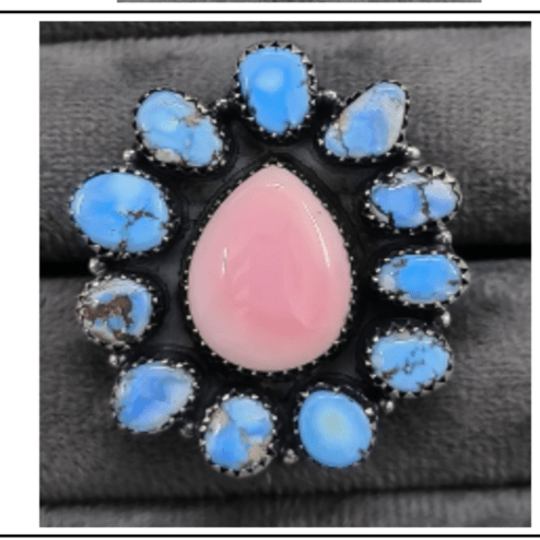 Golden Dreams Stone Cluster Ring-Rings-Krush Kandy, Women's Online Fashion Boutique Located in Phoenix, Arizona (Scottsdale Area)