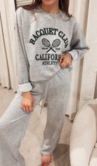 California Racquet Club Crewneck-Sweatshirts-Krush Kandy, Women's Online Fashion Boutique Located in Phoenix, Arizona (Scottsdale Area)