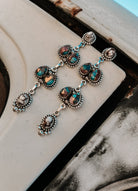 The Annaleigh Stone Drop Earring | Multiple Stone Options | PREORDER-Drop Earrings-Krush Kandy, Women's Online Fashion Boutique Located in Phoenix, Arizona (Scottsdale Area)