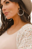 Moonshine Sterling Silver Earrings Half Moon MADE TO ORDER-Earrings-Krush Kandy, Women's Online Fashion Boutique Located in Phoenix, Arizona (Scottsdale Area)