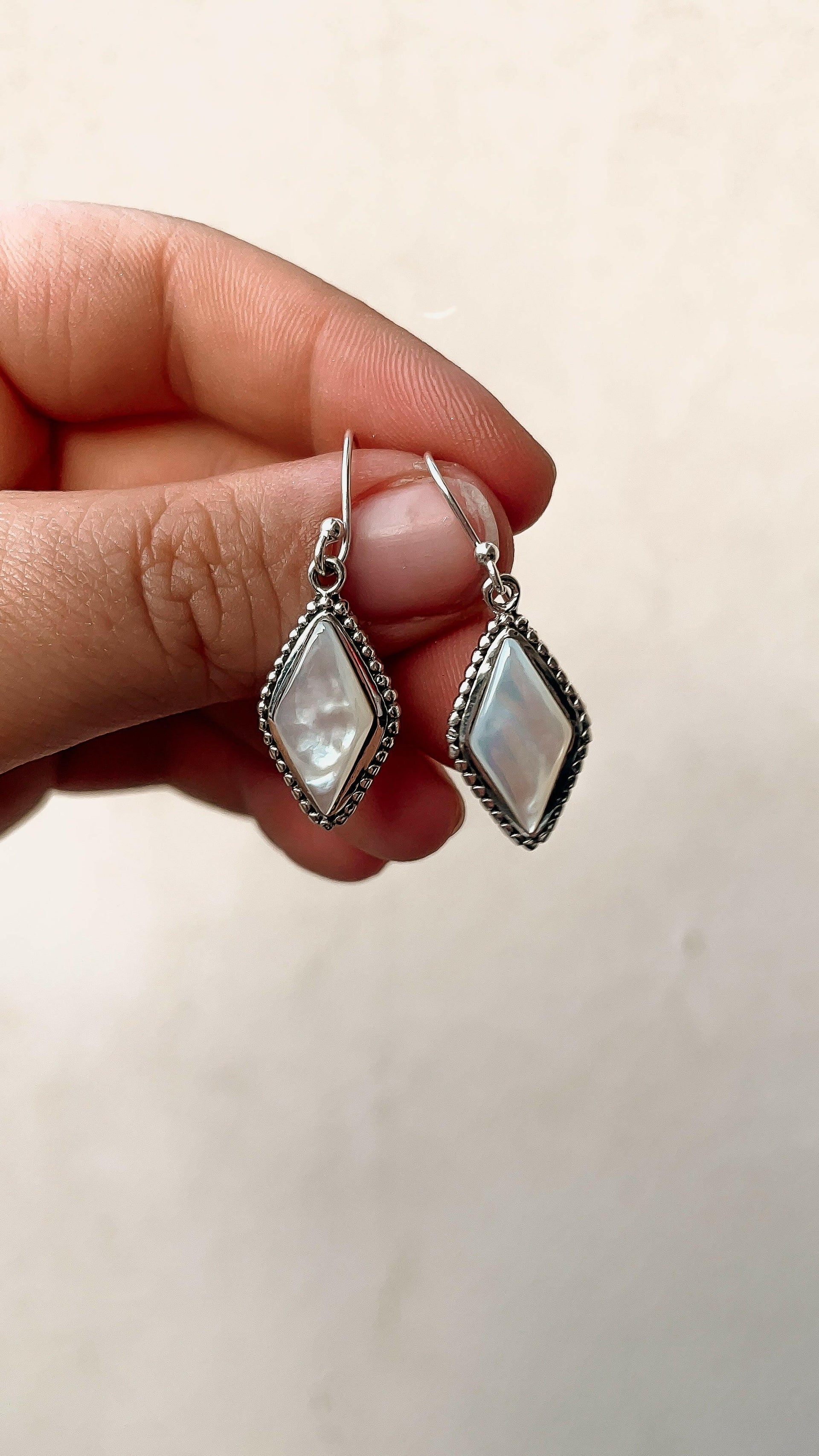 Diamond In My Eyes Stone Earrings-Hoop Earrings-Krush Kandy, Women's Online Fashion Boutique Located in Phoenix, Arizona (Scottsdale Area)