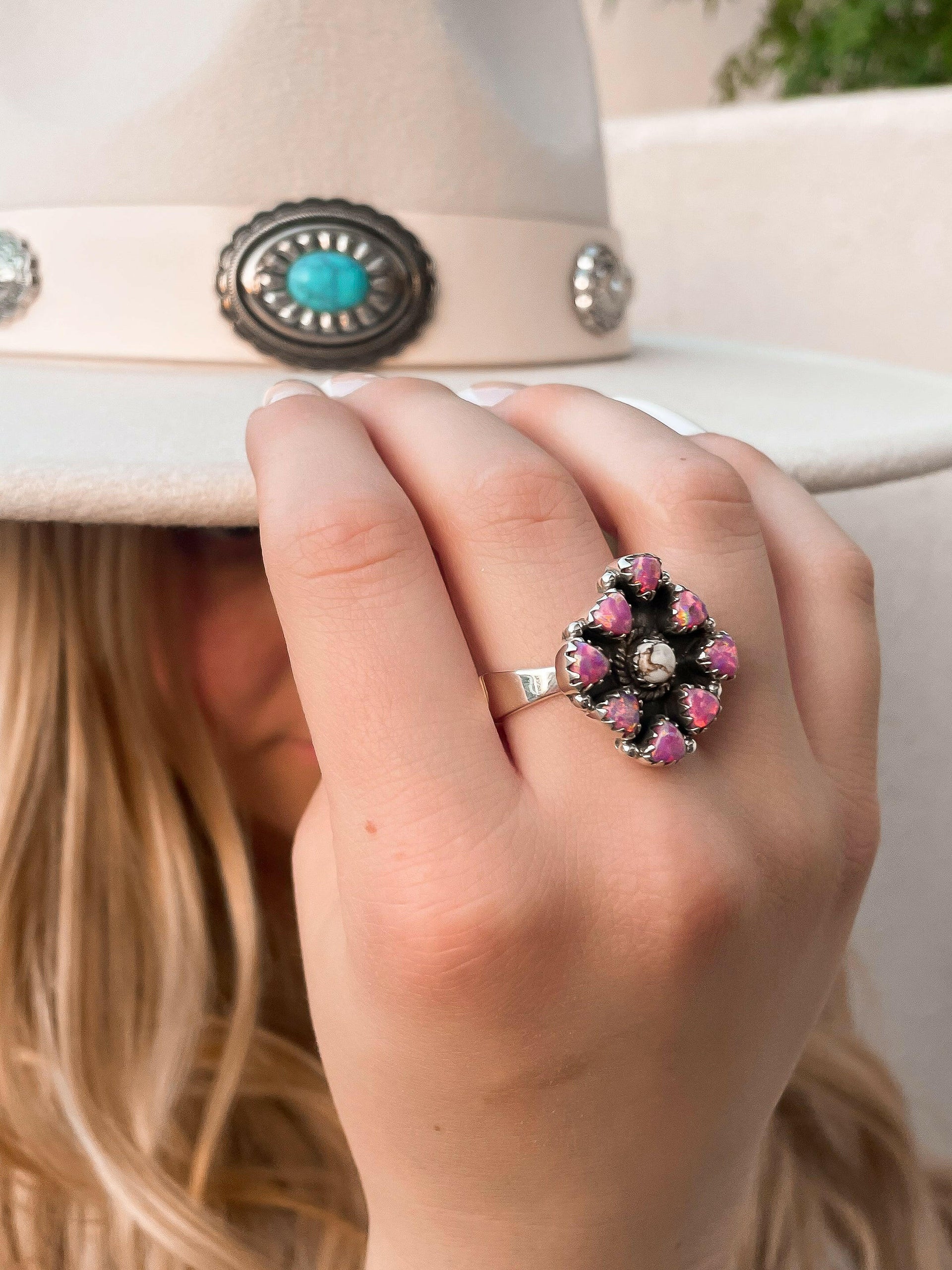 Opal & Wildhorse Stone Ring-Ring Sizers-Krush Kandy, Women's Online Fashion Boutique Located in Phoenix, Arizona (Scottsdale Area)