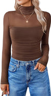 Elevated Long Sleeve Mesh Top