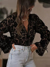 Boho Dreams Floral Lace Long Sleeve Blouse