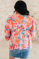 In Other Words, Hold My Hand V-Neck Blouse-Long Sleeve Tops-Krush Kandy, Women's Online Fashion Boutique Located in Phoenix, Arizona (Scottsdale Area)