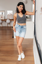 Jenny High Rise Cutoff Dad Shorts-Shorts-Krush Kandy, Women's Online Fashion Boutique Located in Phoenix, Arizona (Scottsdale Area)