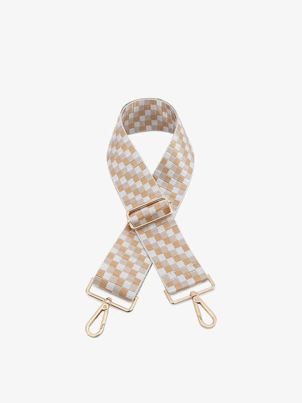 Checkered Guitar Strap-Straps-Krush Kandy, Women's Online Fashion Boutique Located in Phoenix, Arizona (Scottsdale Area)