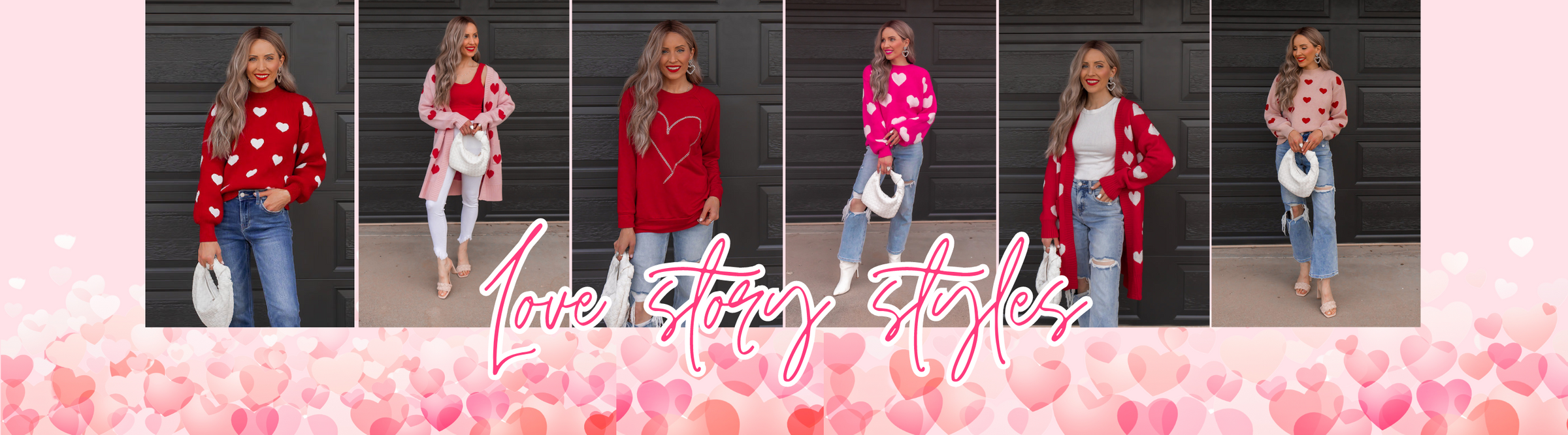 Love Story Styles Valentine's Day Outfit Collection | Krush Kandy Boutique | Best Online Boutique for Women | Denim Collection