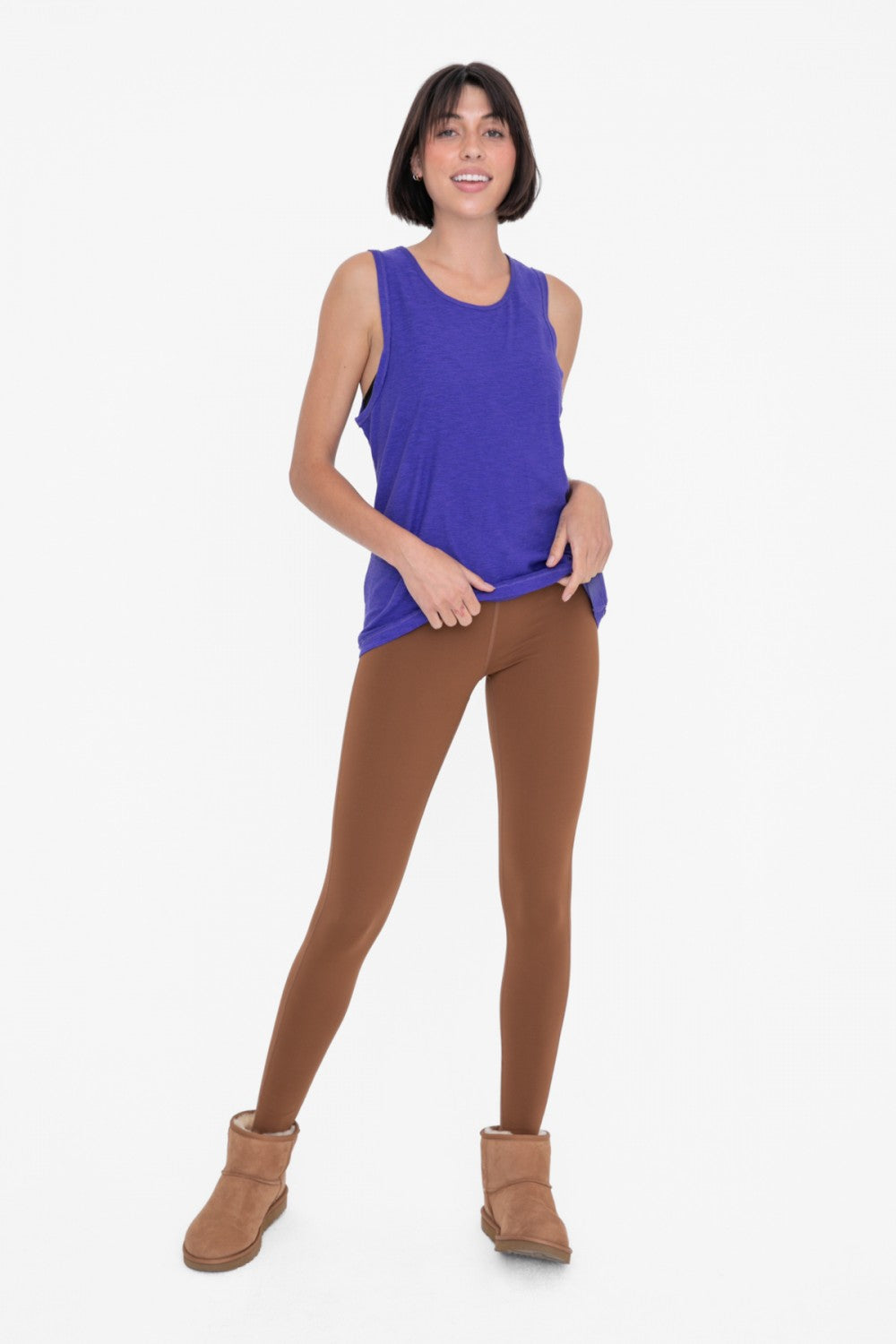 MONO B Essential Solid Leggings | 2 Colors-Leggings-Krush Kandy, Women's Online Fashion Boutique Located in Phoenix, Arizona (Scottsdale Area)