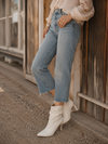 Kate - Boho Western Heel Booties | 2 Colors