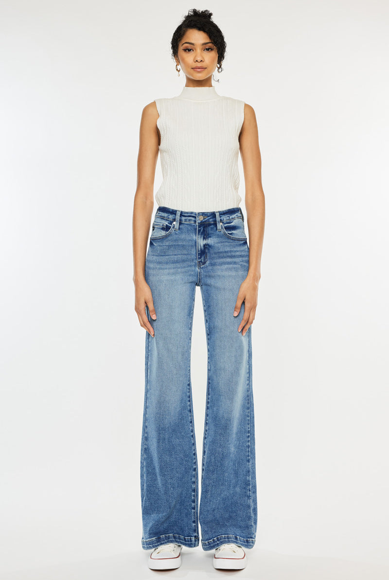 I SEE YOU High Rise Wide Leg Jean-Jeans-Krush Kandy, Women's Online Fashion Boutique Located in Phoenix, Arizona (Scottsdale Area)