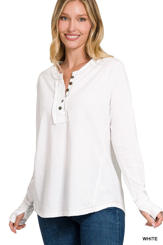 Life is a Highway Long Sleeve Top-Long Sleeve Tops-Krush Kandy, Women's Online Fashion Boutique Located in Phoenix, Arizona (Scottsdale Area)