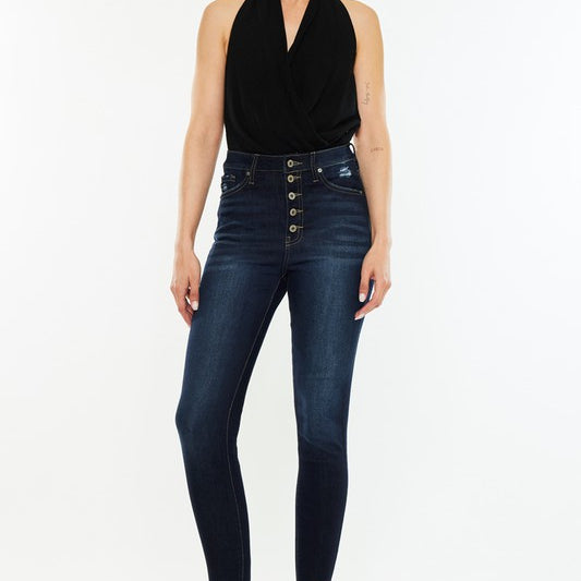KanCan High Rise Super Skinny Jeans-Jeans-Krush Kandy, Women's Online Fashion Boutique Located in Phoenix, Arizona (Scottsdale Area)