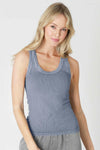 NIKI BIKKI Sway With Me Vintage Ribbed Tank-Tanks-Krush Kandy, Women's Online Fashion Boutique Located in Phoenix, Arizona (Scottsdale Area)