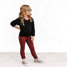 Bamboo Rib Leggings-Kids-Krush Kandy, Women's Online Fashion Boutique Located in Phoenix, Arizona (Scottsdale Area)