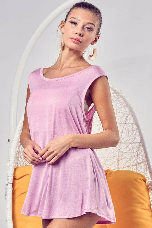 Bibi Well That's A Cute Tank Top With Back Ribbon | S-XL multiple Colors-Tanks-Krush Kandy, Women's Online Fashion Boutique Located in Phoenix, Arizona (Scottsdale Area)