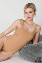 Take A Risk Ribbed Bodysuit | 14 Colors-Bodysuits-Krush Kandy, Women's Online Fashion Boutique Located in Phoenix, Arizona (Scottsdale Area)