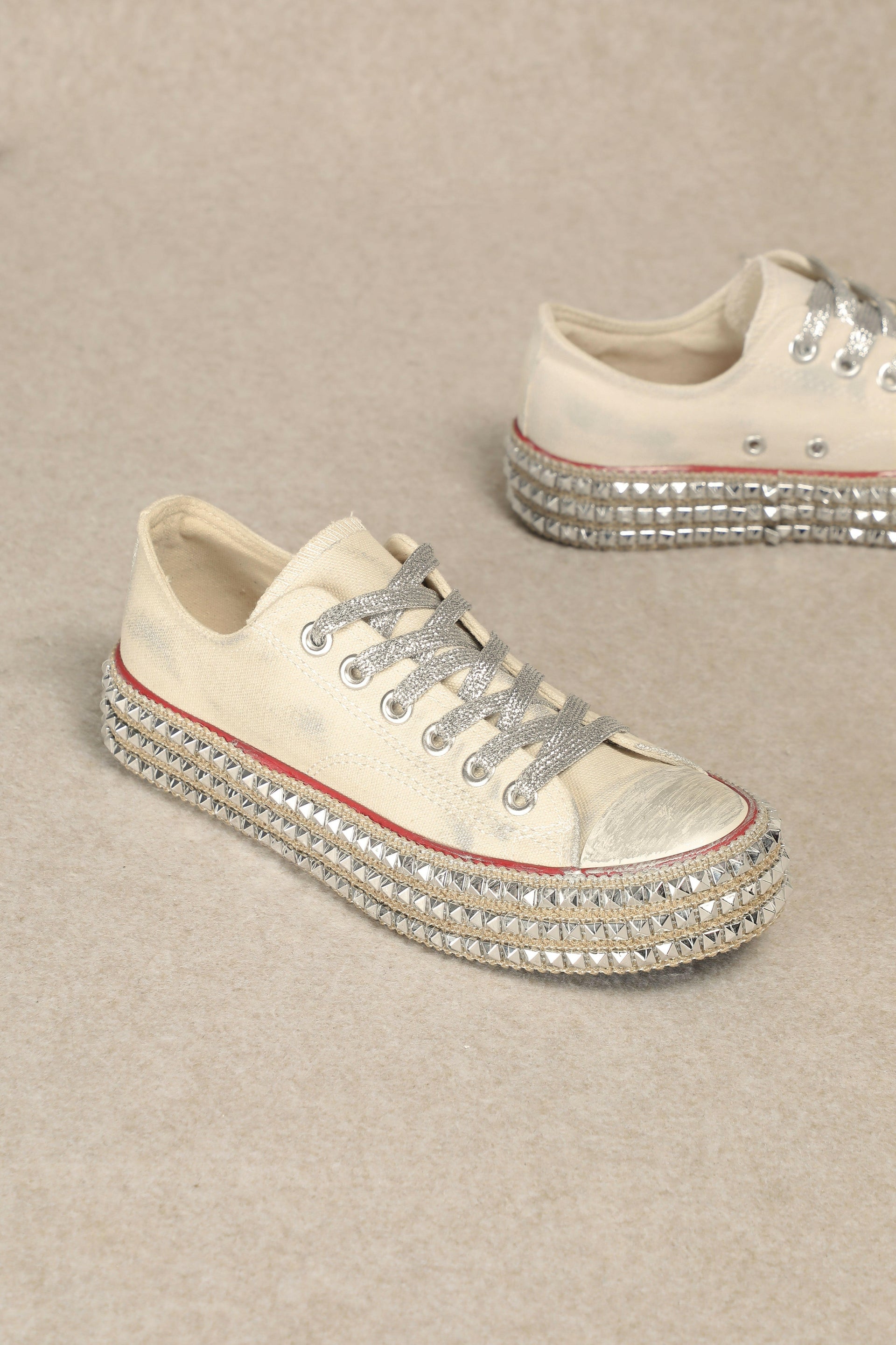 Studded Sole Sneaker-Sneakers-Krush Kandy, Women's Online Fashion Boutique Located in Phoenix, Arizona (Scottsdale Area)