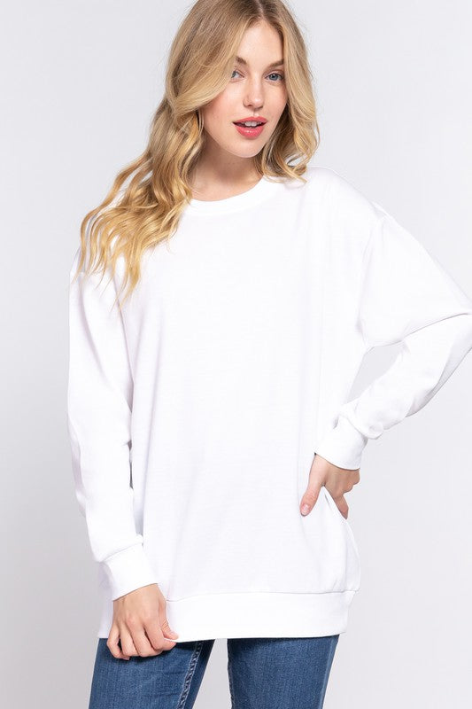 Make A Move Tunic Top-Long Sleeve Tops-Krush Kandy, Women's Online Fashion Boutique Located in Phoenix, Arizona (Scottsdale Area)