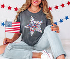 PREORDER Freedom Star Graphic Tee-Graphic Tees-Krush Kandy, Women's Online Fashion Boutique Located in Phoenix, Arizona (Scottsdale Area)