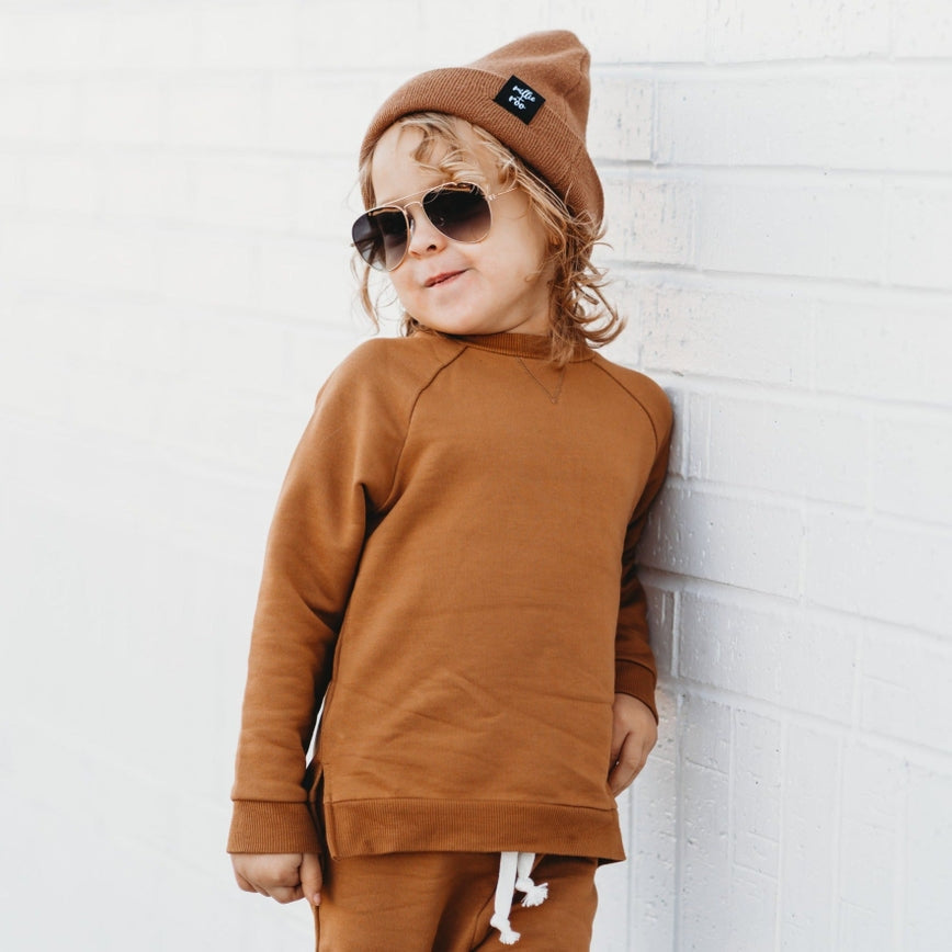 Bamboo French Terry Crew Neck-Kids-Krush Kandy, Women's Online Fashion Boutique Located in Phoenix, Arizona (Scottsdale Area)