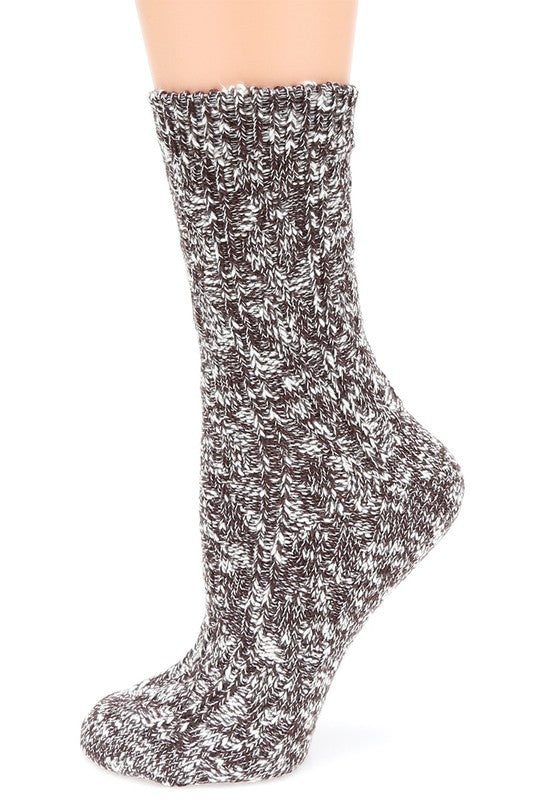 Women's Cotton Blend Crew Length Socks-Socks-Krush Kandy, Women's Online Fashion Boutique Located in Phoenix, Arizona (Scottsdale Area)