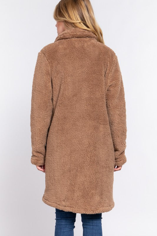 Prime Time Sherpa Coat-Coats-Krush Kandy, Women's Online Fashion Boutique Located in Phoenix, Arizona (Scottsdale Area)