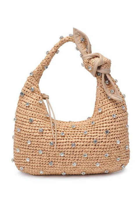 Jessa Straw Summer Beach Shoulder Bag-Purses & Bags-Krush Kandy, Women's Online Fashion Boutique Located in Phoenix, Arizona (Scottsdale Area)