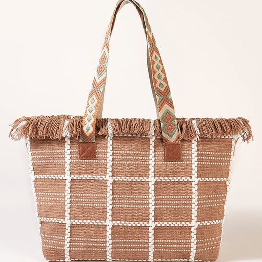 Checkered Pattern Strap Bag-Purses & Bags-Krush Kandy, Women's Online Fashion Boutique Located in Phoenix, Arizona (Scottsdale Area)