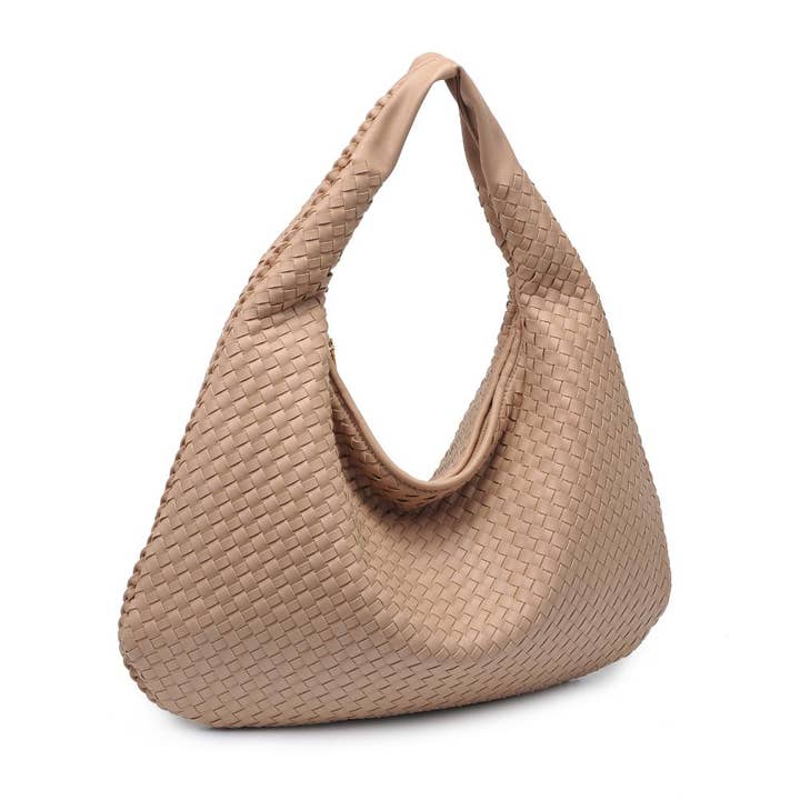 Natural View. Laverne Woven Hobo-Purses & Bags-Krush Kandy, Women's Online Fashion Boutique Located in Phoenix, Arizona (Scottsdale Area)