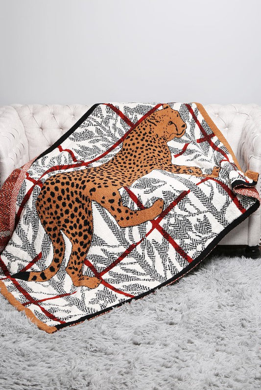Animal Accented Forests Blanket-Blankets-Krush Kandy, Women's Online Fashion Boutique Located in Phoenix, Arizona (Scottsdale Area)