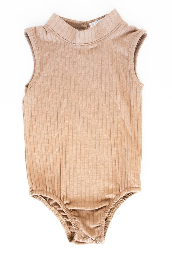 Mommy and Me Kenli High Neck Ribbed Leotard-Kids-Krush Kandy, Women's Online Fashion Boutique Located in Phoenix, Arizona (Scottsdale Area)