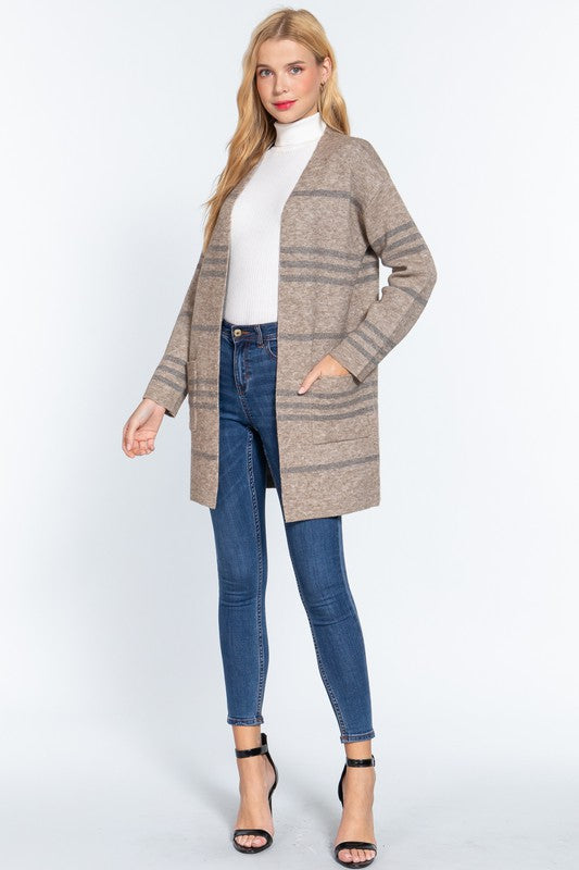Business As Usual Sweater Cardigan-Cardigans-Krush Kandy, Women's Online Fashion Boutique Located in Phoenix, Arizona (Scottsdale Area)