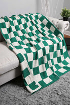 Reversible Checkerboard Patterned Throw Blanket-Blankets-Krush Kandy, Women's Online Fashion Boutique Located in Phoenix, Arizona (Scottsdale Area)