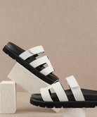 The Nice White | Bold and Comfortable Sandal-Sandals-Krush Kandy, Women's Online Fashion Boutique Located in Phoenix, Arizona (Scottsdale Area)