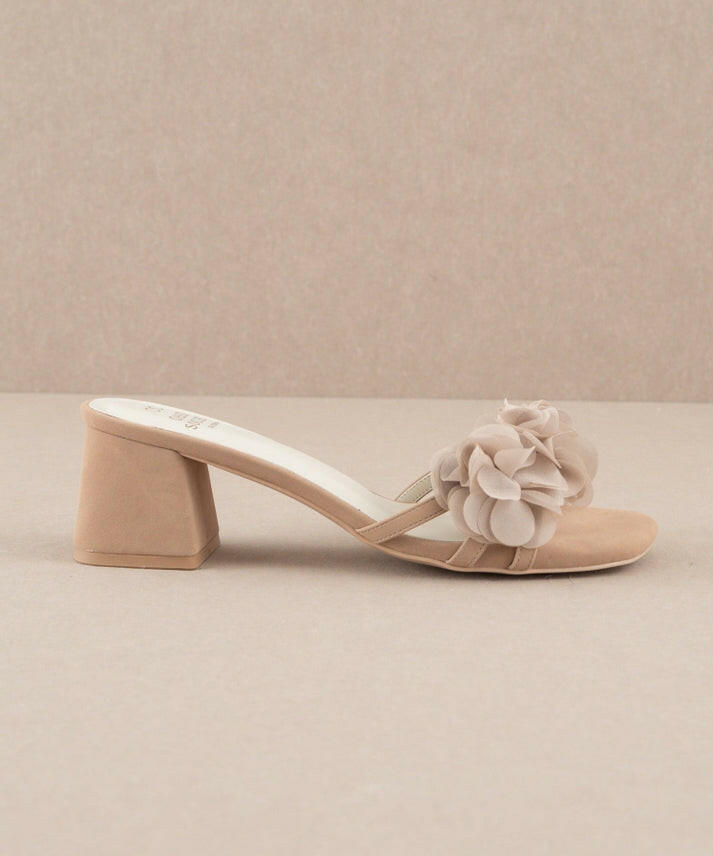 The Noor | Romantic Petal Heels-Sandals-Krush Kandy, Women's Online Fashion Boutique Located in Phoenix, Arizona (Scottsdale Area)