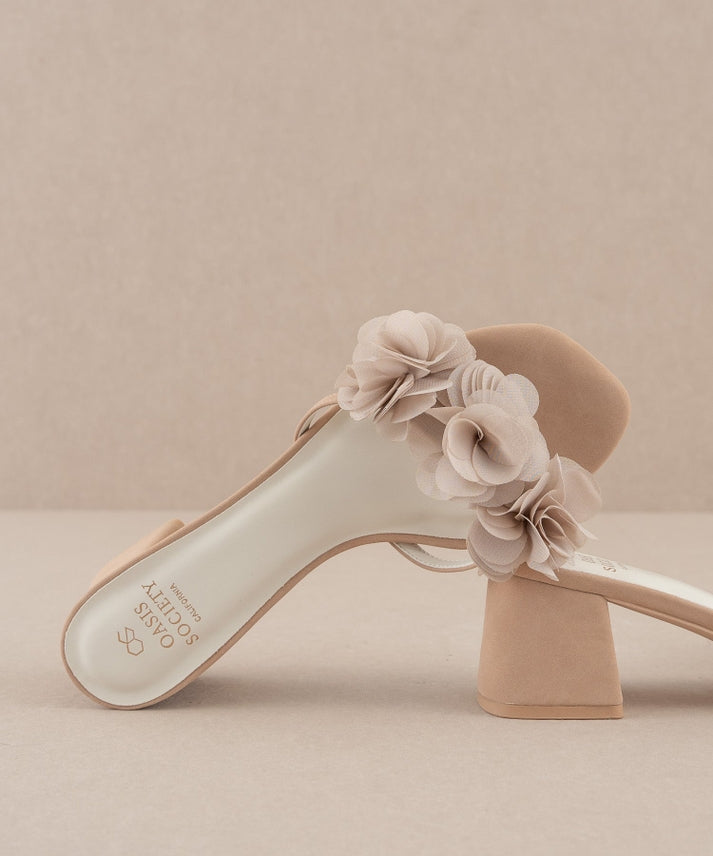 The Noor | Romantic Petal Heels-Sandals-Krush Kandy, Women's Online Fashion Boutique Located in Phoenix, Arizona (Scottsdale Area)