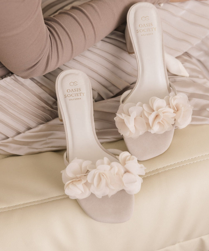 The Noor | Romantic Petal Heels-Sandals-Krush Kandy, Women's Online Fashion Boutique Located in Phoenix, Arizona (Scottsdale Area)