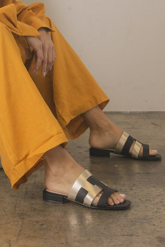 The Parker | Architectural Flat Summer Sandal-Sandals-Krush Kandy, Women's Online Fashion Boutique Located in Phoenix, Arizona (Scottsdale Area)