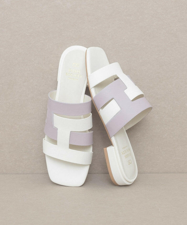 The Parker | Architectural Flat Summer Sandal-Sandals-Krush Kandy, Women's Online Fashion Boutique Located in Phoenix, Arizona (Scottsdale Area)