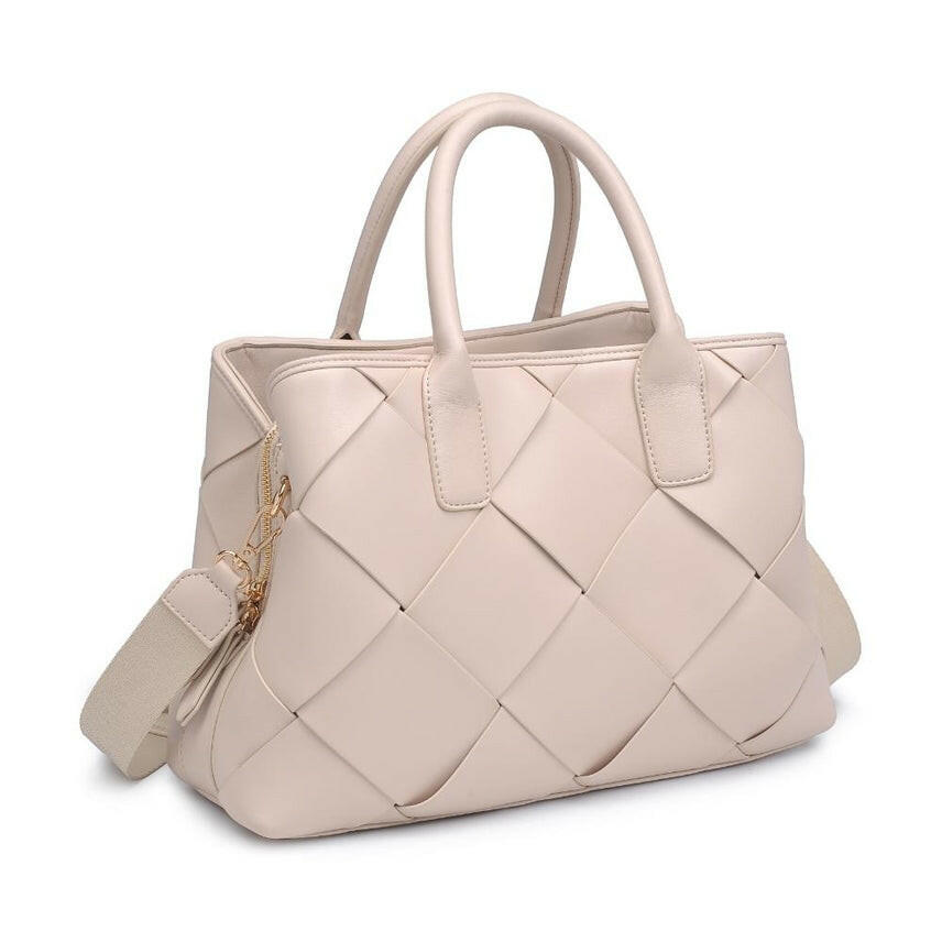Phoebe Woven Satchel-Purses & Bags-Krush Kandy, Women's Online Fashion Boutique Located in Phoenix, Arizona (Scottsdale Area)