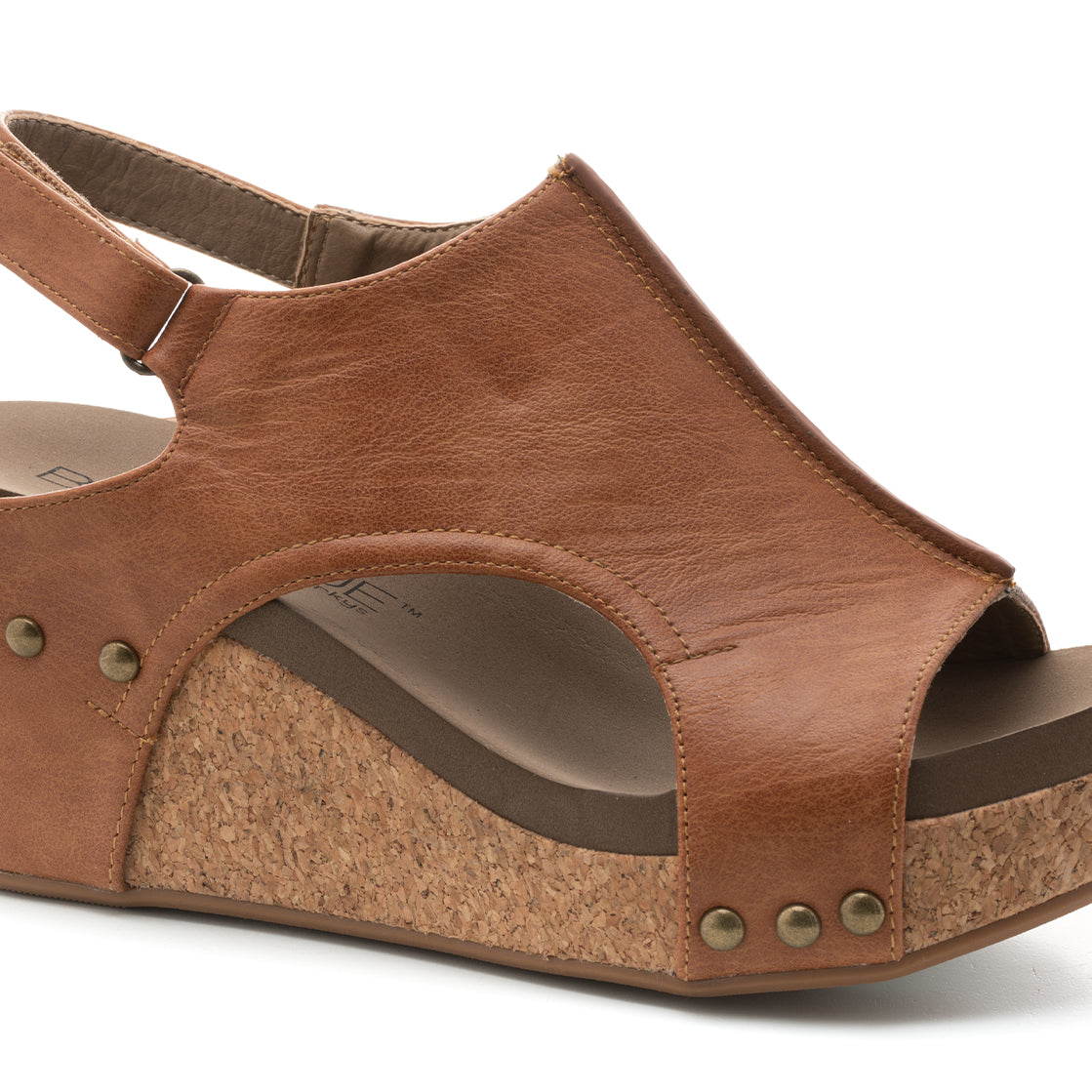 Corky's Carley Wedge Sandals, Cognac Smooth-Sandals-Krush Kandy, Women's Online Fashion Boutique Located in Phoenix, Arizona (Scottsdale Area)