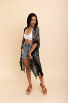 Bohemian Mandala Tassel Kimono - Beach Perfect-Kimonos-Krush Kandy, Women's Online Fashion Boutique Located in Phoenix, Arizona (Scottsdale Area)