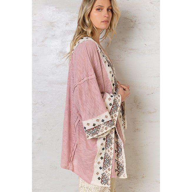 Aspen Oversized Kimono-Kimonos-Krush Kandy, Women's Online Fashion Boutique Located in Phoenix, Arizona (Scottsdale Area)