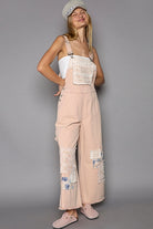 Pinnacles Farm Patchwork Overalls-Overalls-Krush Kandy, Women's Online Fashion Boutique Located in Phoenix, Arizona (Scottsdale Area)