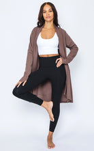 Butter Long Sleeve Open Cardigan-Cardigans-Krush Kandy, Women's Online Fashion Boutique Located in Phoenix, Arizona (Scottsdale Area)