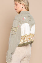 POL dgy Cropped Jean Jacket-Jackets-Krush Kandy, Women's Online Fashion Boutique Located in Phoenix, Arizona (Scottsdale Area)