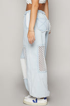 Lace Jean Joggers-Pants-Krush Kandy, Women's Online Fashion Boutique Located in Phoenix, Arizona (Scottsdale Area)