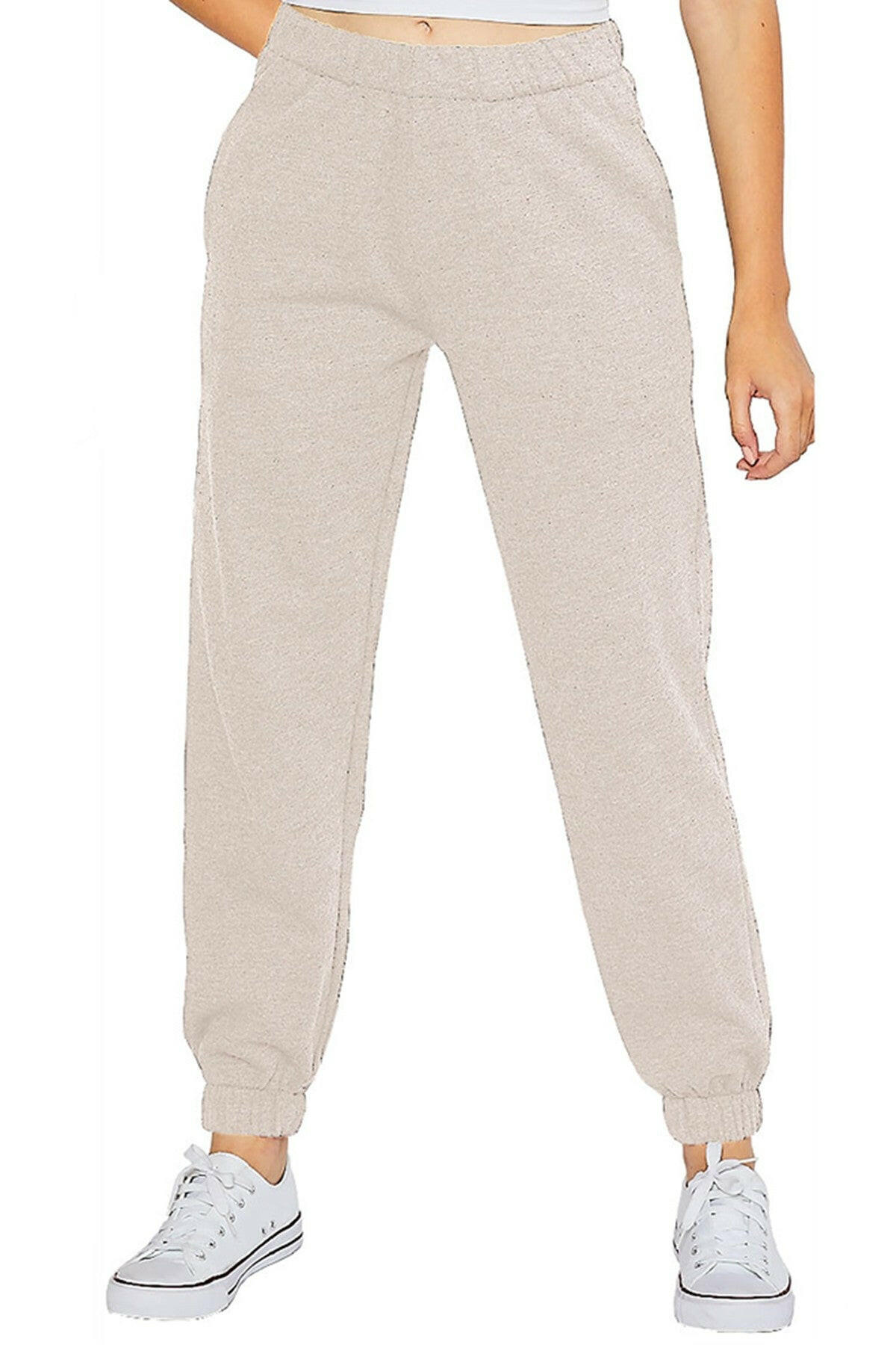 Fleece Elastic Joggers-Joggers-Krush Kandy, Women's Online Fashion Boutique Located in Phoenix, Arizona (Scottsdale Area)